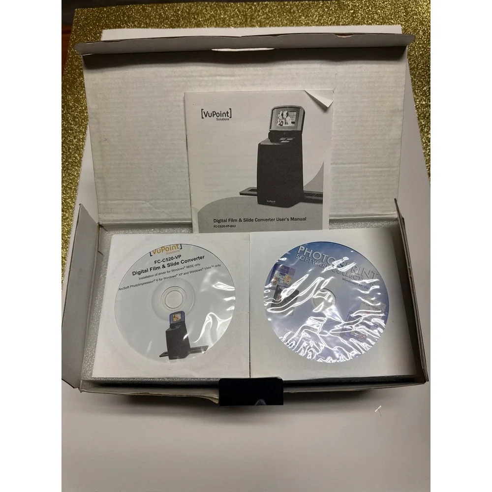 VuPoint Solutions Digital Film & Slide Converter 35mm Negatives SD Card FC-C520